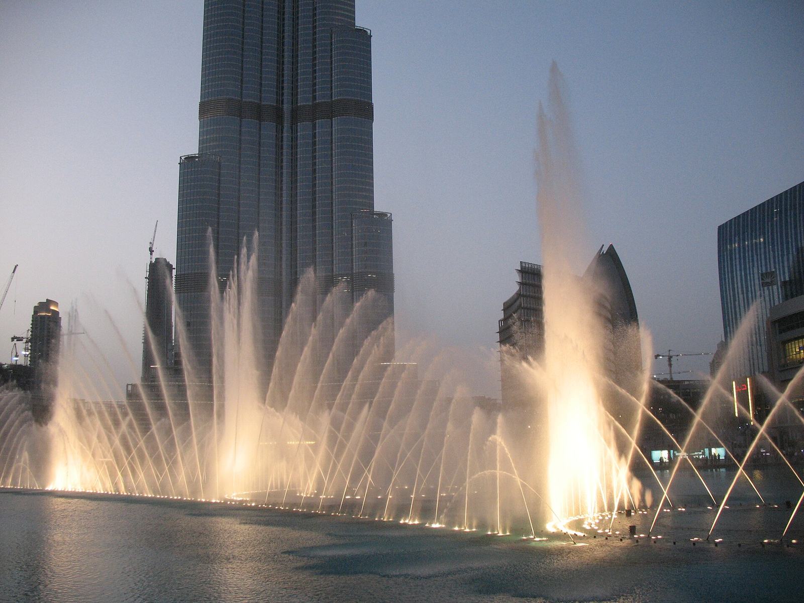 Burj Khalifa and the Dubai Fountain