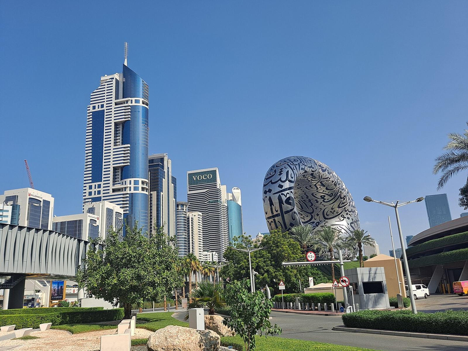 Museum of the Future and Emirates Towers